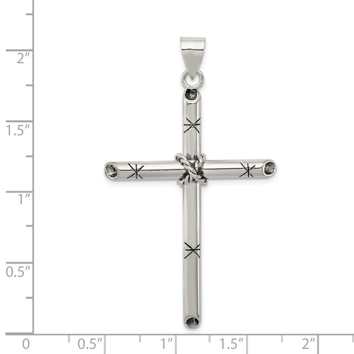 Million Charms 925 Sterling Silver Relgious Cross Pendant