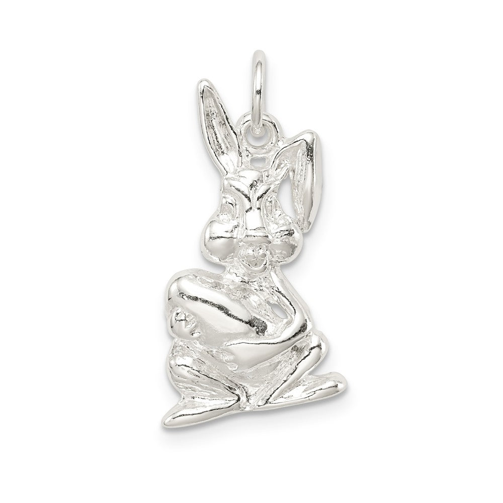Million Charms 925 Sterling Silver Easter Bunny Charm