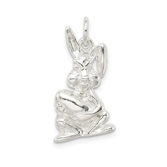 Million Charms 925 Sterling Silver Easter Bunny Charm