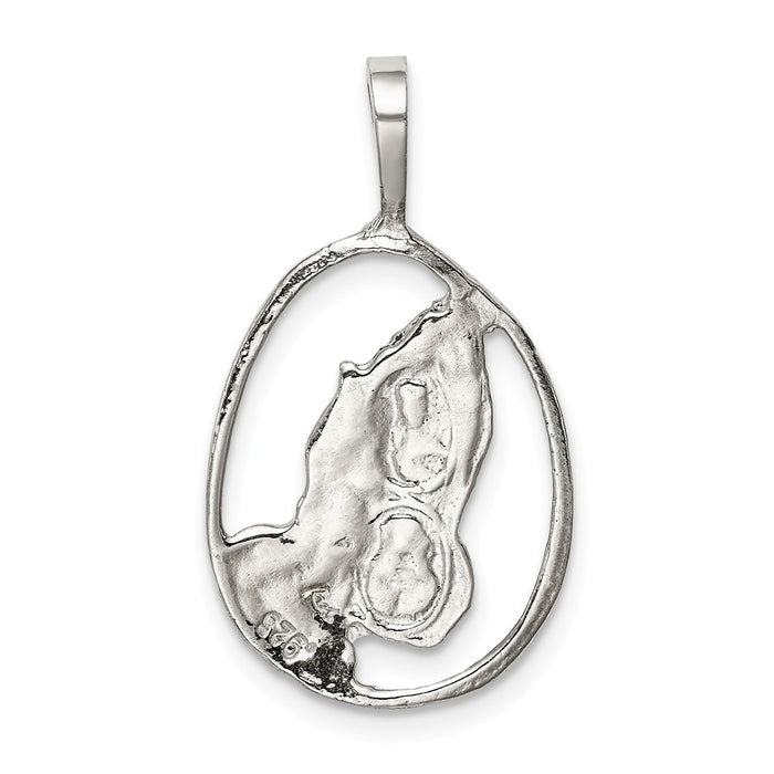 Million Charms 925 Sterling Silver Praying Hands Pendant