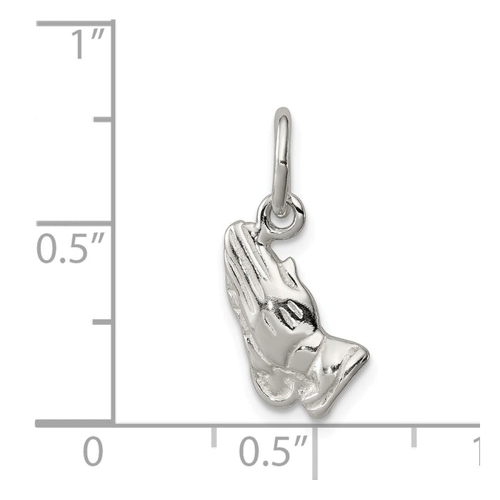 Million Charms 925 Sterling Silver Praying Hands Charm