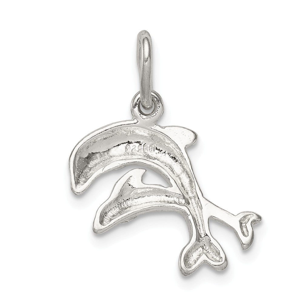 Million Charms 925 Sterling Silver Dolphins Charm