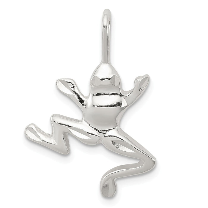 Million Charms 925 Sterling Silver Frog Charm