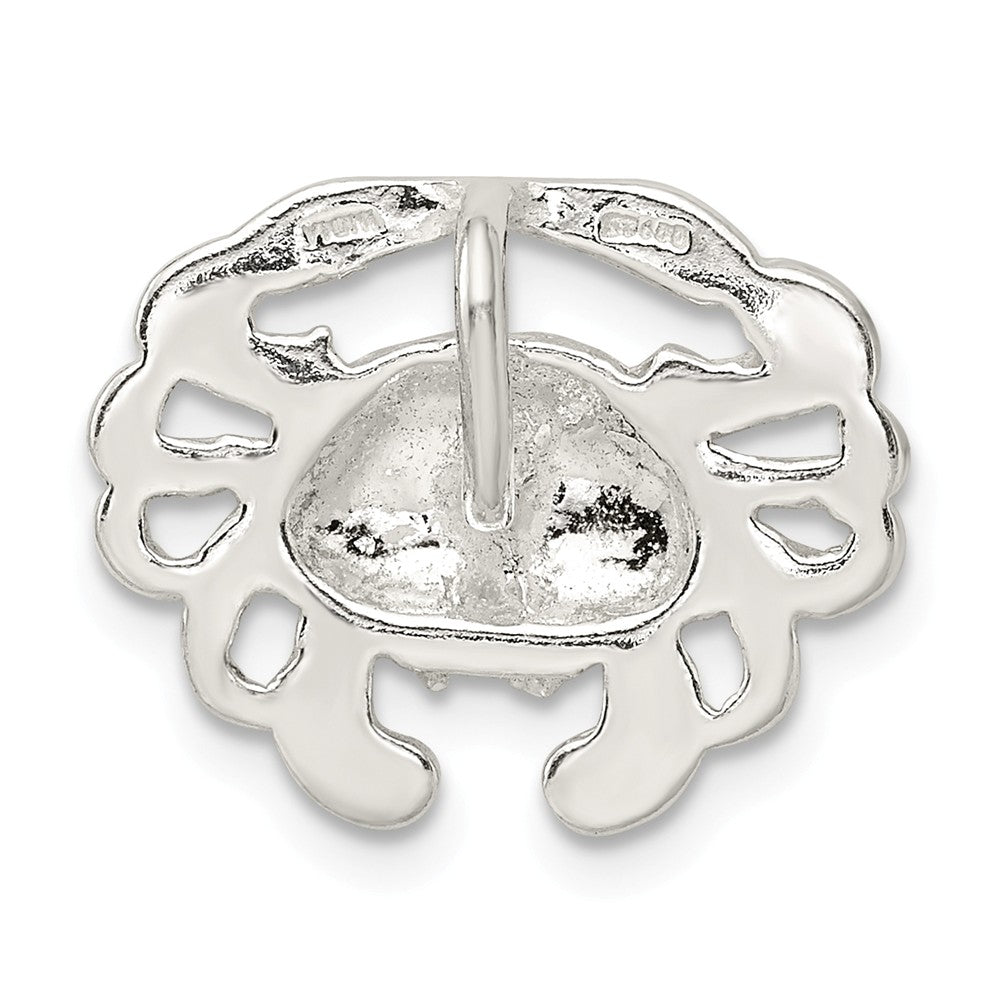 Million Charms 925 Sterling Silver Crab Slide Charm