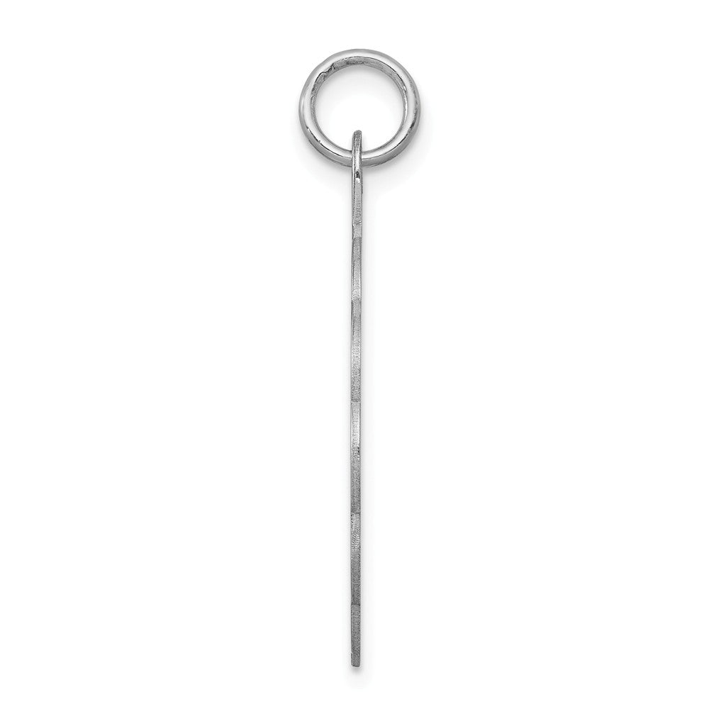 Million Charms 925 Sterling Silver Rhodium-Plated 25Th Anniversary Milestone Disc Charm