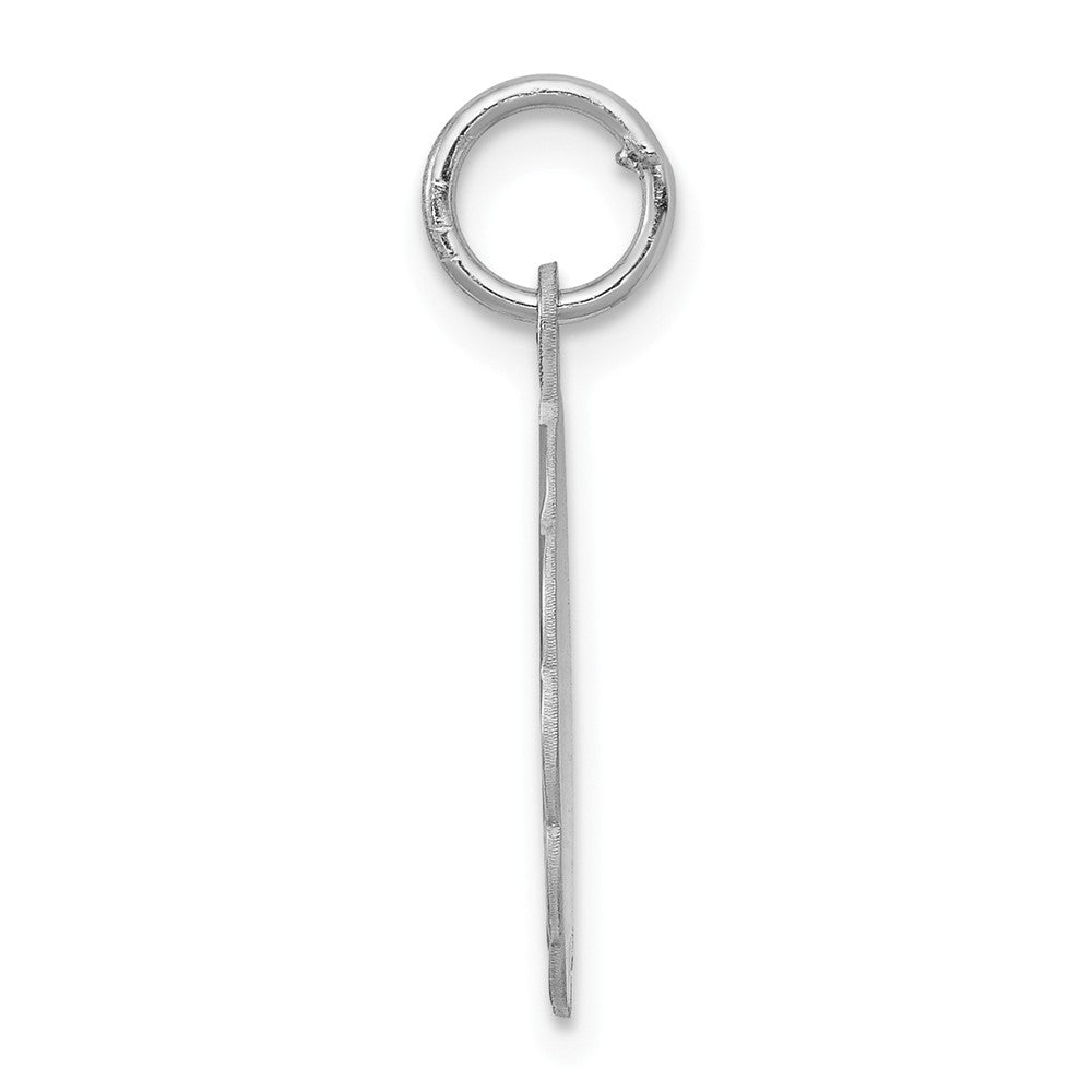 Million Charms 925 Sterling Silver Rhodium-Plated Special Mom Disc Charm