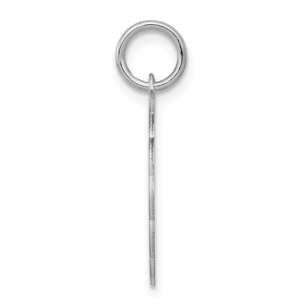 Million Charms 925 Sterling Silver Rhodium-Plated Graduation Day Disc Charm