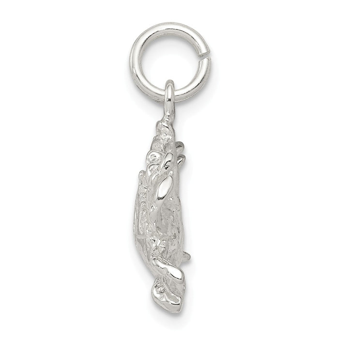 Million Charms 925 Sterling Silver Crab Charm