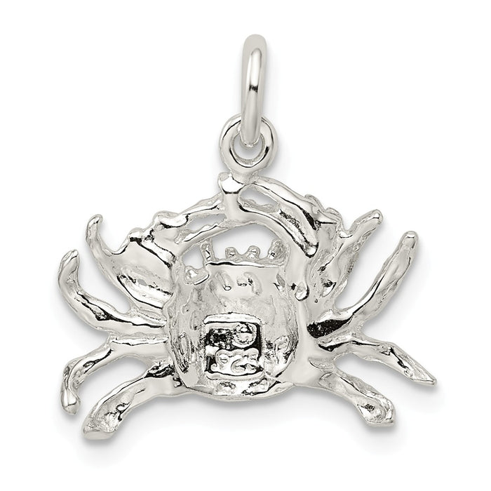 Million Charms 925 Sterling Silver Crab Charm
