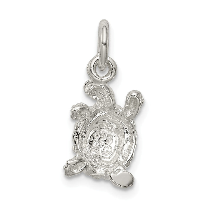 Million Charms 925 Sterling Silver Turtle Charm