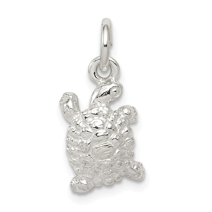 Million Charms 925 Sterling Silver Turtle Charm