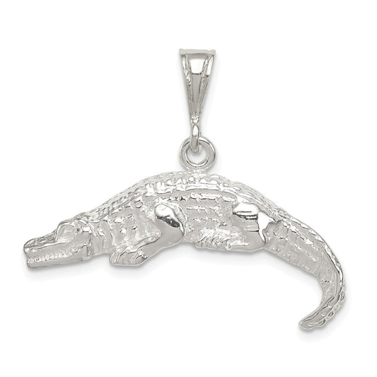 Million Charms 925 Sterling Silver Alligator Charm