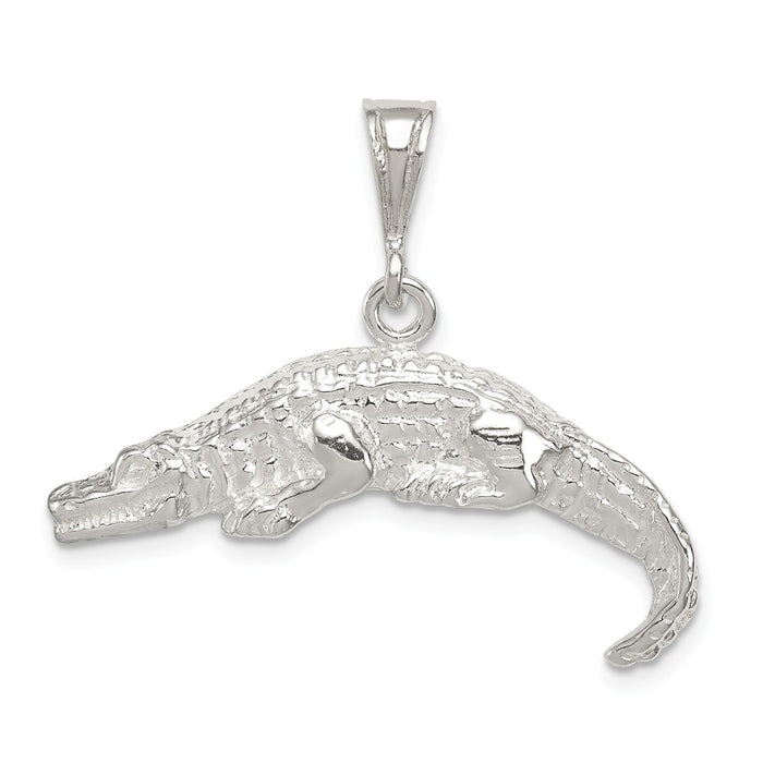 Million Charms 925 Sterling Silver Alligator Charm