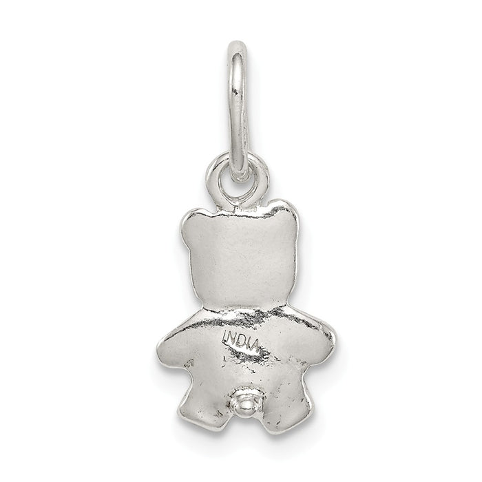 Million Charms 925 Sterling Silver Teddy Bear Charm