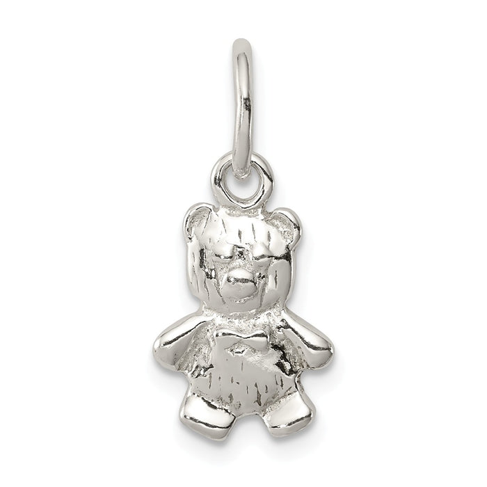 Million Charms 925 Sterling Silver Teddy Bear Charm