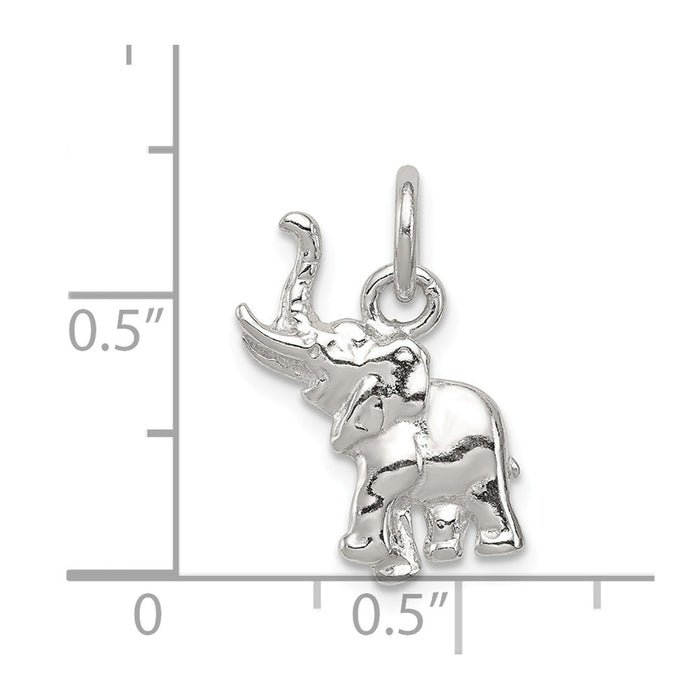 Million Charms 925 Sterling Silver Elephant Charm