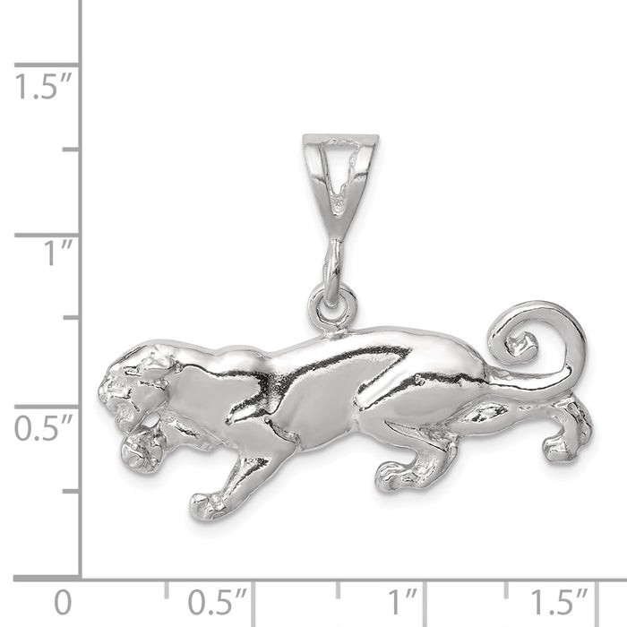 Million Charms 925 Sterling Silver Panther Charm