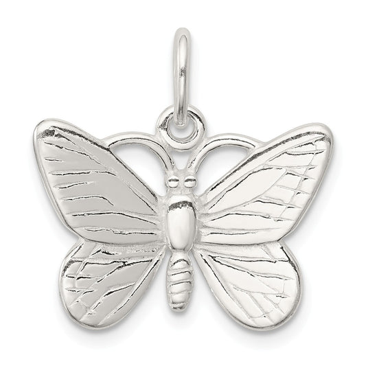 Million Charms 925 Sterling Silver Butterfly Charm