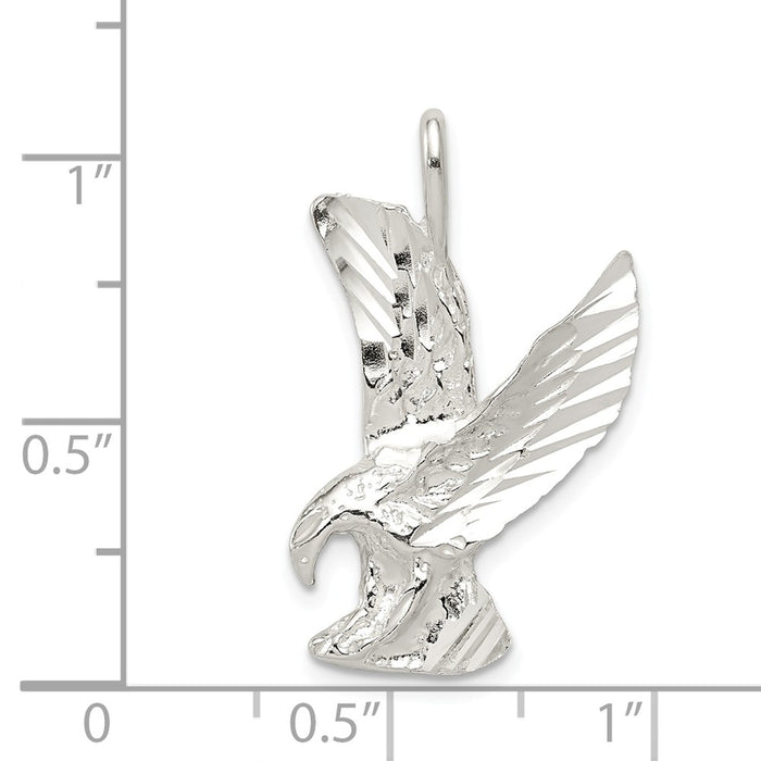 Million Charms 925 Sterling Silver Eagle Charm