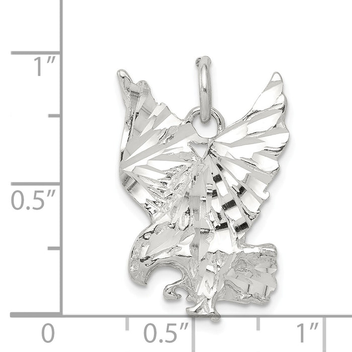 Million Charms 925 Sterling Silver Eagle Charm