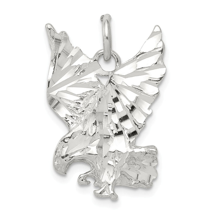 Million Charms 925 Sterling Silver Eagle Charm