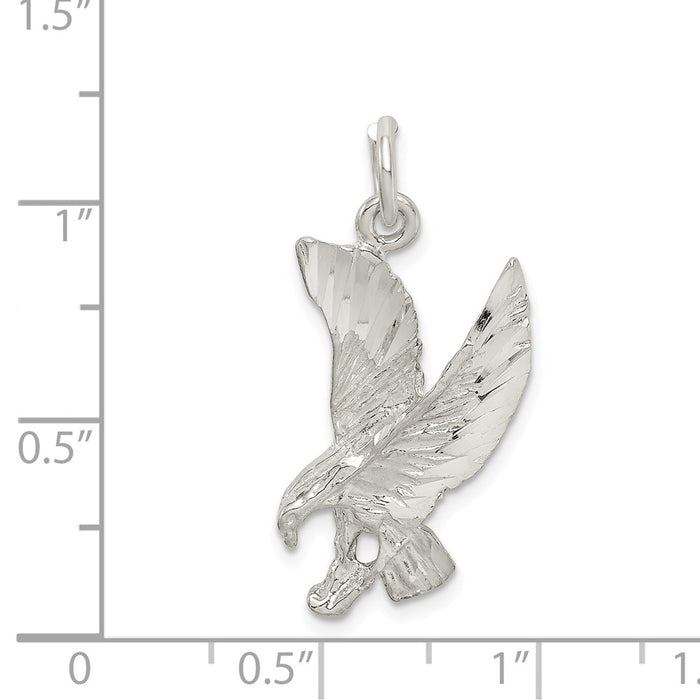 Million Charms 925 Sterling Silver Eagle Charm