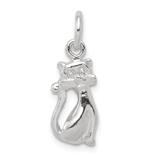 Million Charms 925 Sterling Silver Cat Charm
