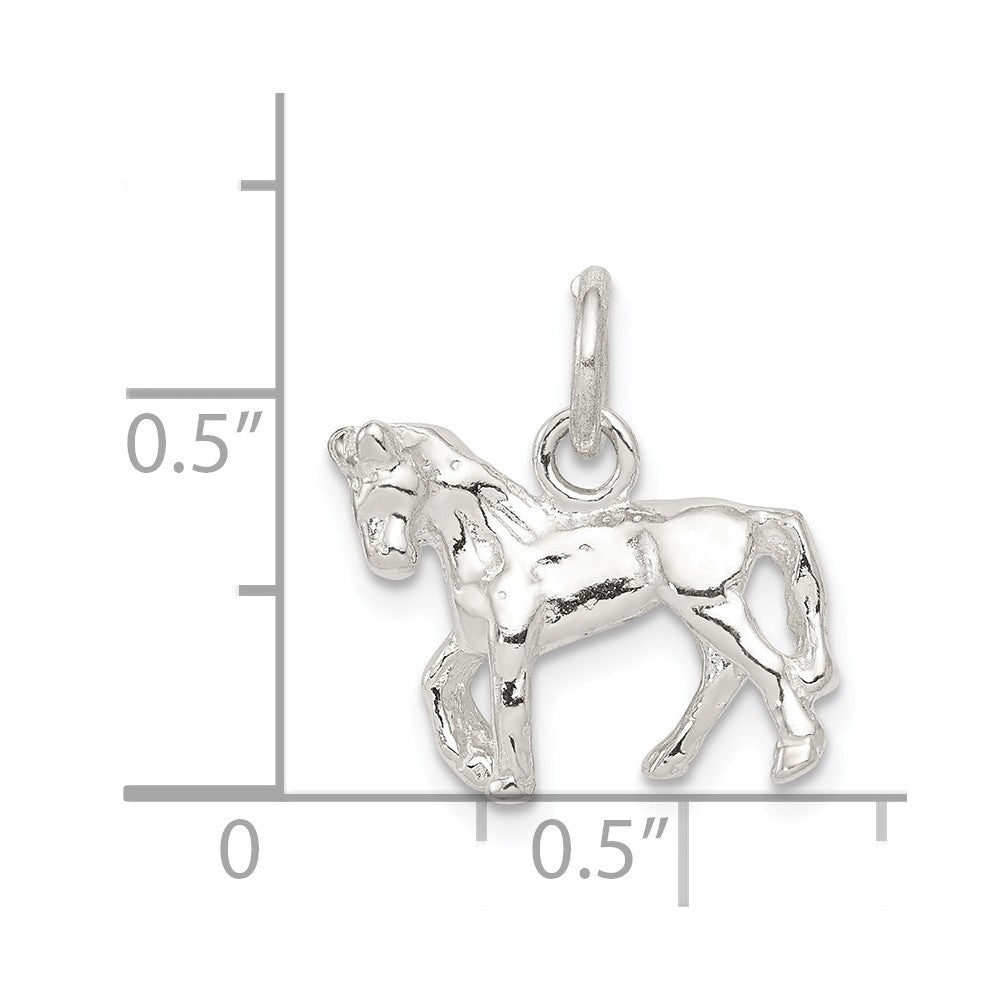 Million Charms 925 Sterling Silver Horse Charm
