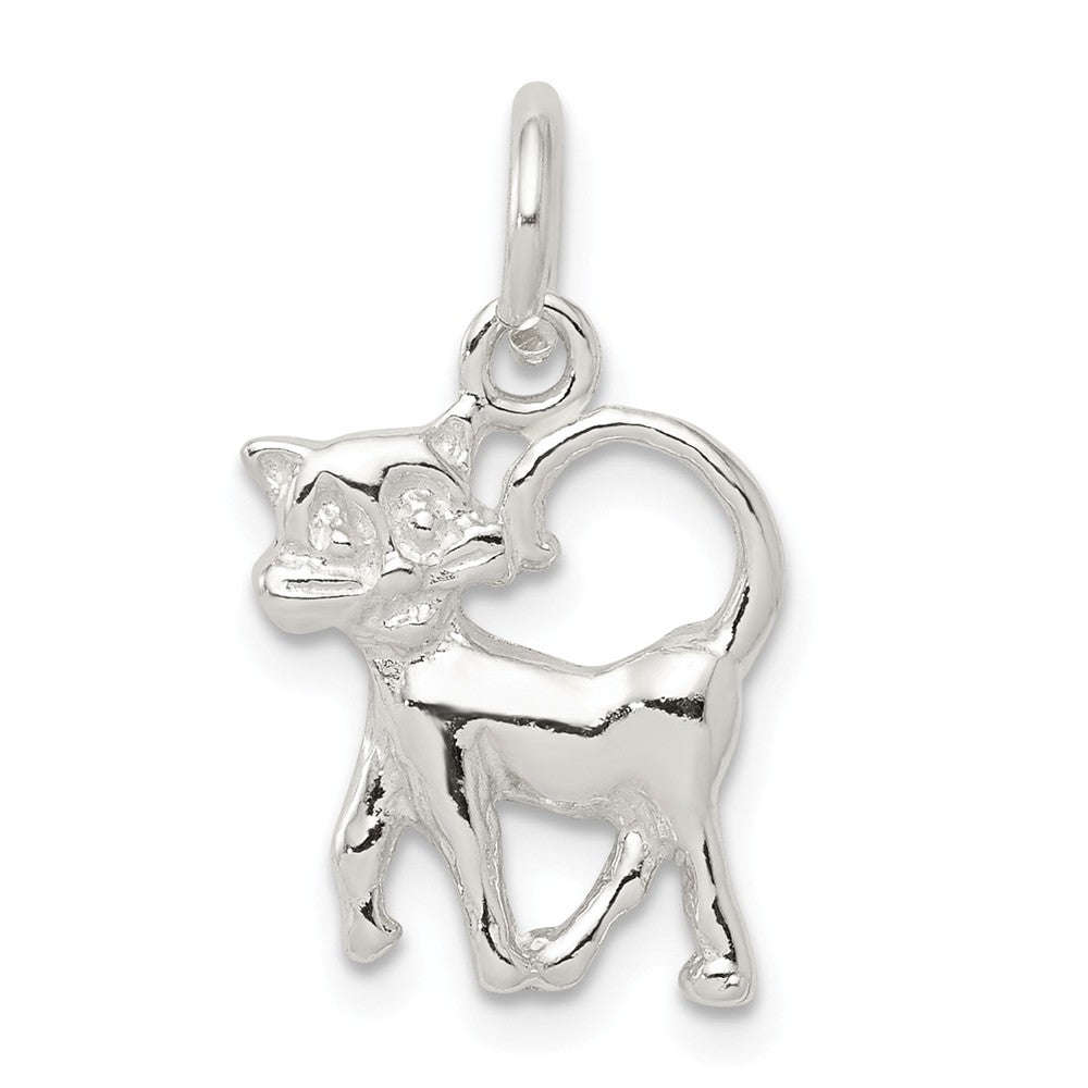 Million Charms 925 Sterling Silver Cat Charm