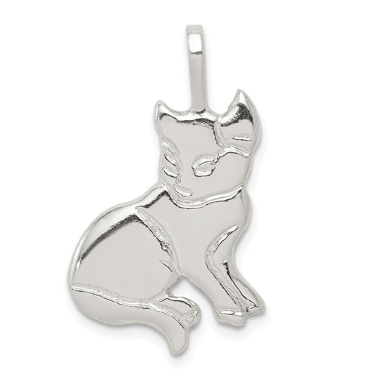 Million Charms 925 Sterling Silver Cat Charm