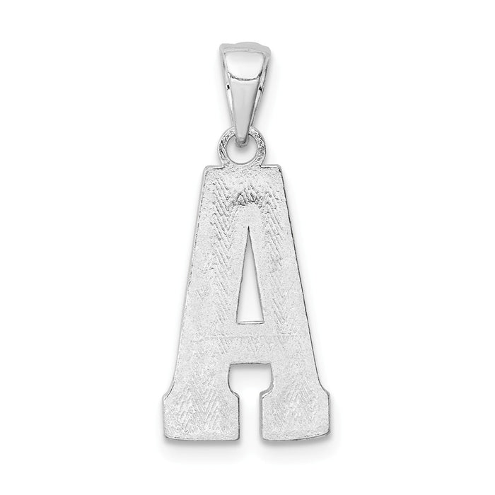 Million Charms 925 Sterling Silver Alphabet Letter Initial A Charm