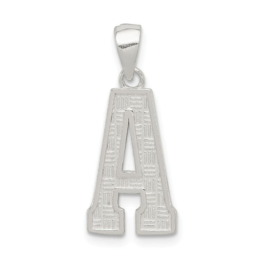 Million Charms 925 Sterling Silver Alphabet Letter Initial A Charm