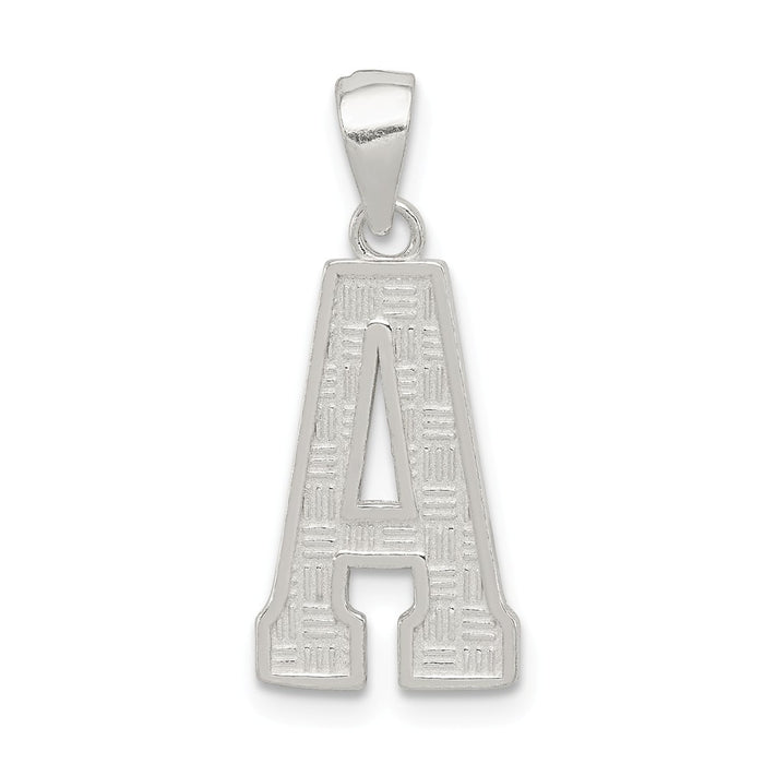 Million Charms 925 Sterling Silver Alphabet Letter Initial A Charm