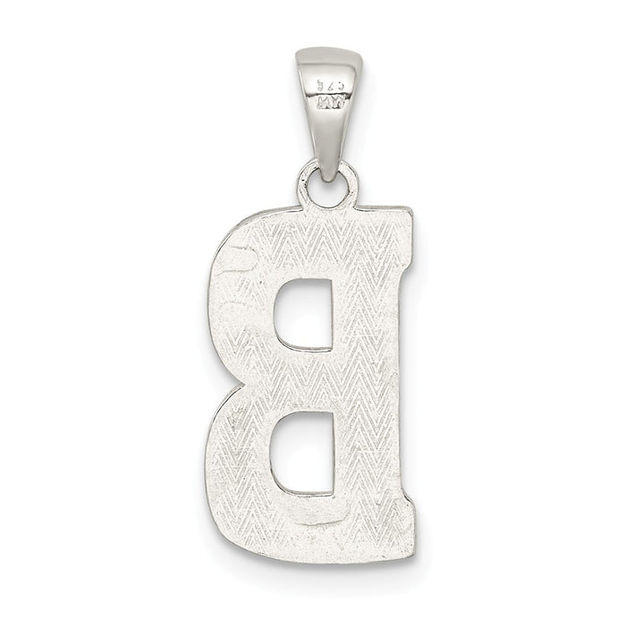 Million Charms 925 Sterling Silver Alphabet Letter Initial B Charm