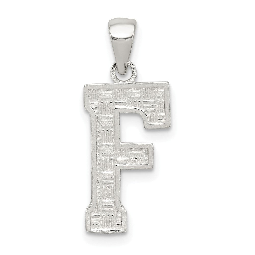 Million Charms 925 Sterling Silver Alphabet Letter Initial F Charm