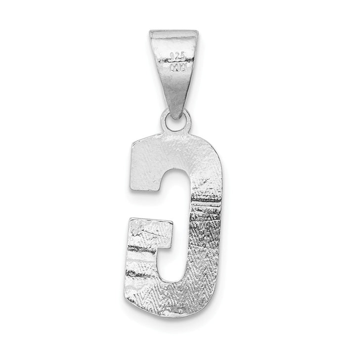 Million Charms 925 Sterling Silver Alphabet Letter Initial G Charm