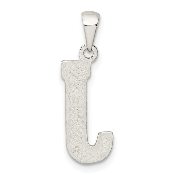 Million Charms 925 Sterling Silver Alphabet Letter Initial J Charm