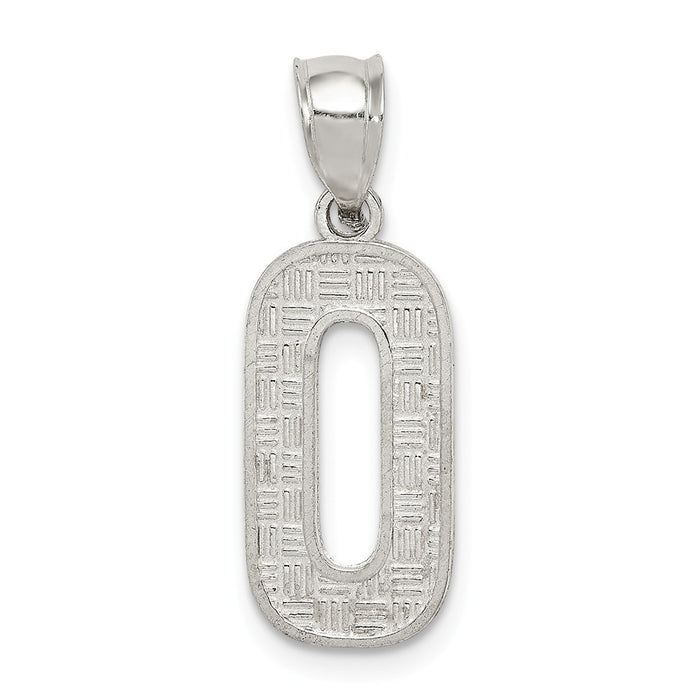 Million Charms 925 Sterling Silver Alphabet Letter Initial O Charm