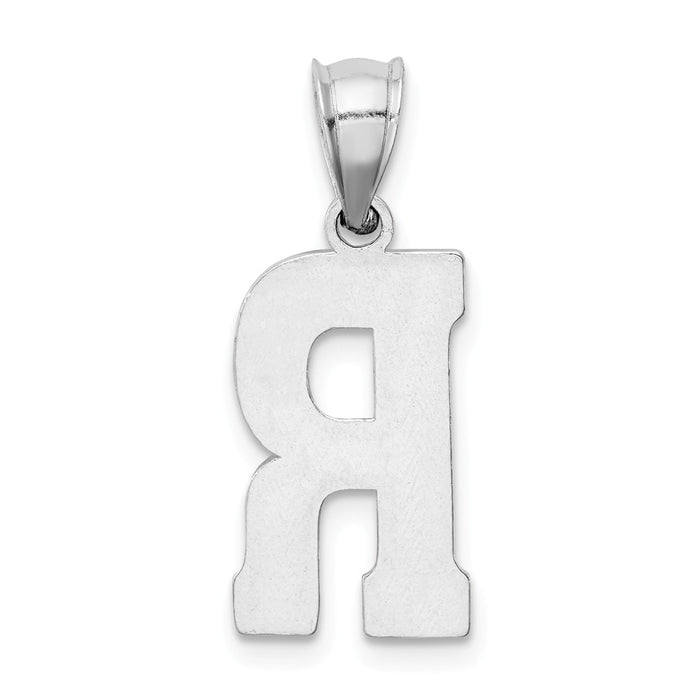 Million Charms 925 Sterling Silver Alphabet Letter Initial R Charm