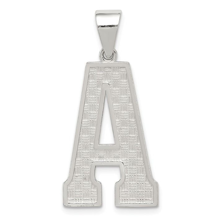 Million Charms 925 Sterling Silver Alphabet Letter Initial A Charm