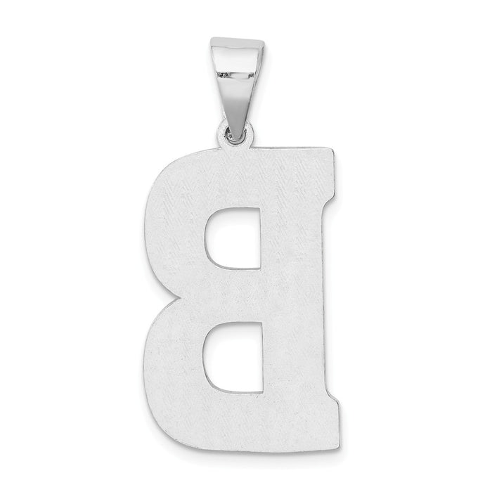 Million Charms 925 Sterling Silver Alphabet Letter Initial B Charm