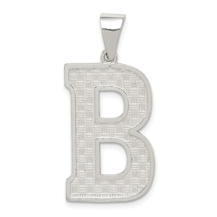 Million Charms 925 Sterling Silver Alphabet Letter Initial B Charm