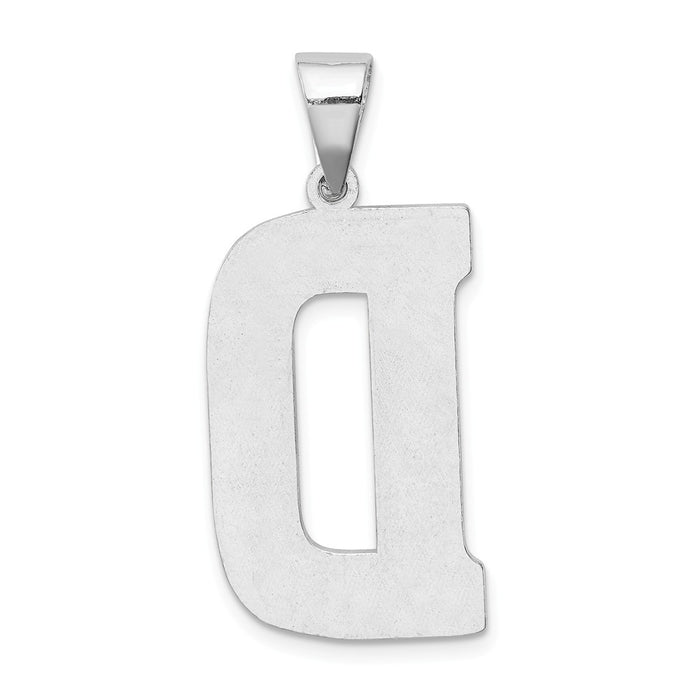 Million Charms 925 Sterling Silver Alphabet Letter Initial D Charm