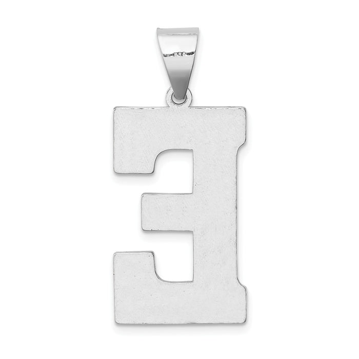 Million Charms 925 Sterling Silver Alphabet Letter Initial E Charm