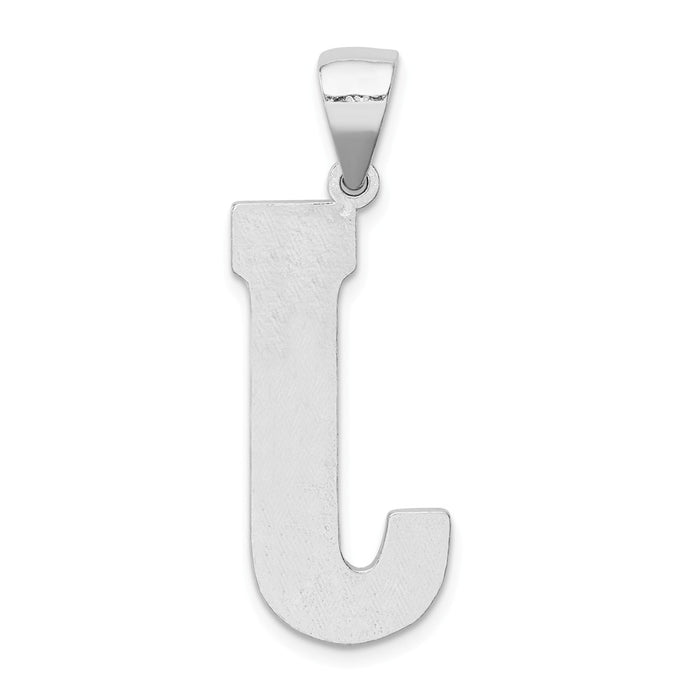 Million Charms 925 Sterling Silver Alphabet Letter Initial J Charm