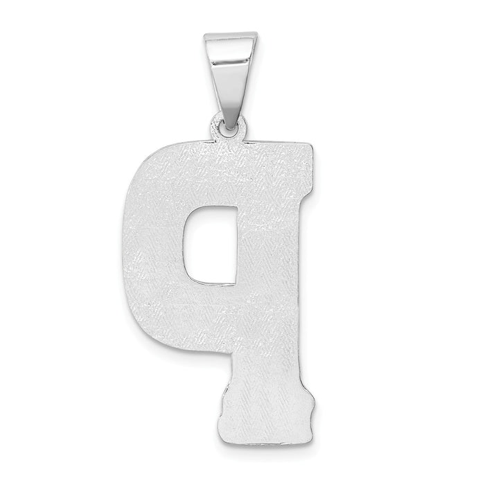 Million Charms 925 Sterling Silver Alphabet Letter Initial P Charm