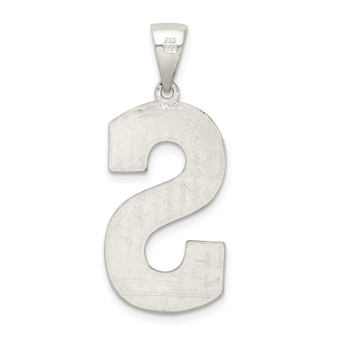 Million Charms 925 Sterling Silver Alphabet Letter Initial S Charm