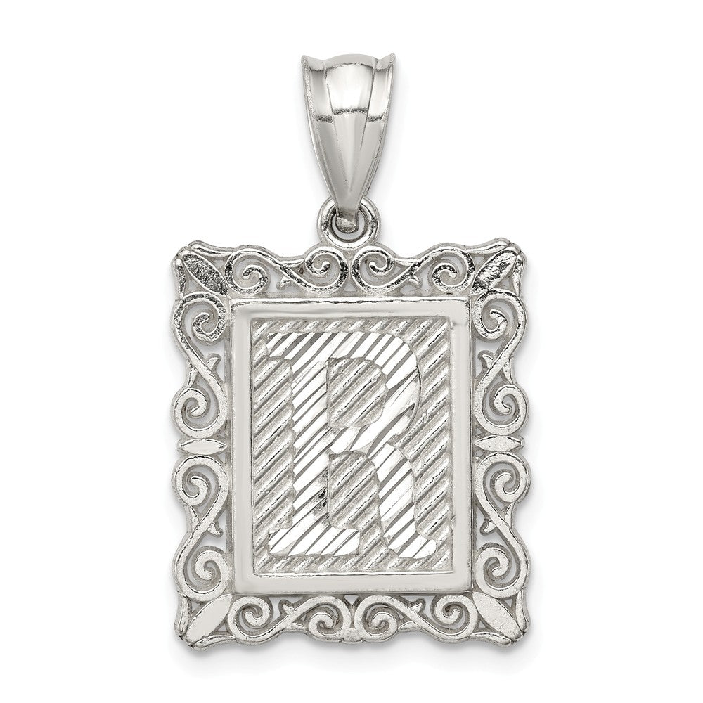 Million Charms 925 Sterling Silver Alphabet Letter Initial R Charm