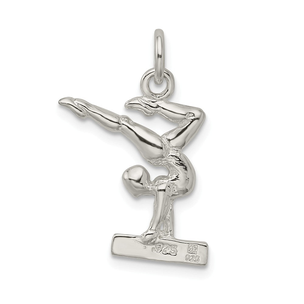 Million Charms 925 Sterling Silver Gymnast Charm