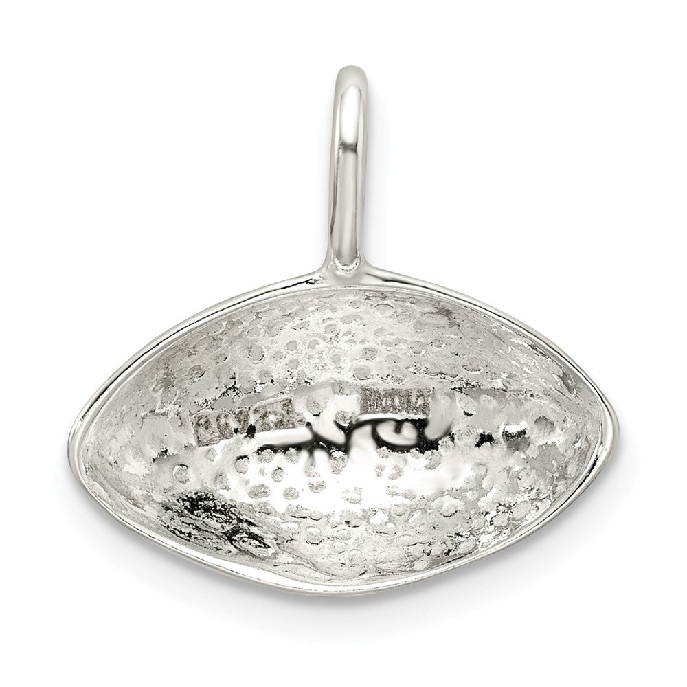 Million Charms 925 Sterling Silver Sports Football Charm